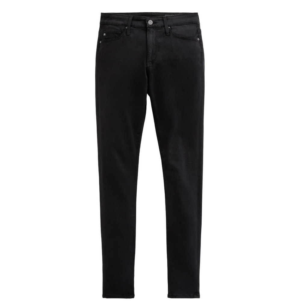 AG Black Stretch Farrah Ankle Skinny Mid-Rise Cropped Jeans Pants - Sz 31, NWT